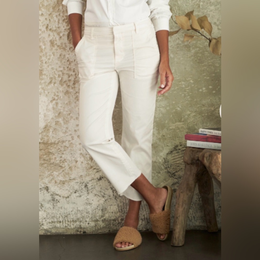 Frank & Eileen Blackstone Cropped Utility Pants